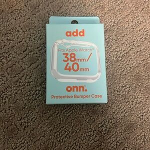 apple watch onn clear protective case!
